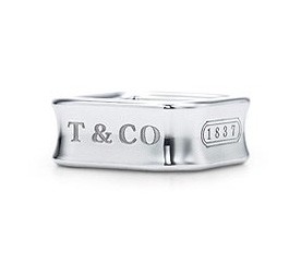 Tiffany 1837 Square Ring 