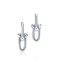 Tiffany City HardWear Link Earrings in Sterling Silver