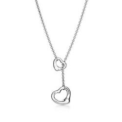 Elsa Peretti®  Double Open Heart Lariat Necklace 