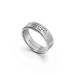 Return to Tiffany Narrow Ring White Gold with Diamonds