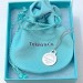 "Return to Tiffany" Medium Round Tag Pendant on a 18" Chain